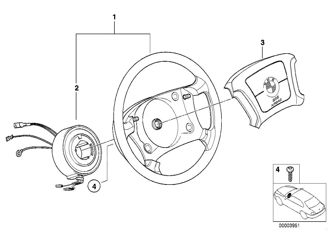 BMW Schraube Innentorx E31 E34 E36 E38 E39 E46 E53 E83 3234109711