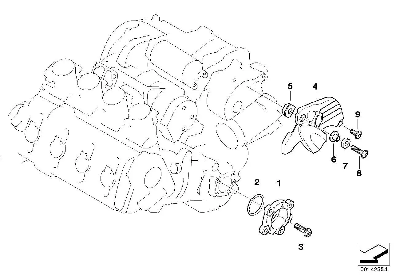 BMW Halter Steckdose K40 K43 11147678072