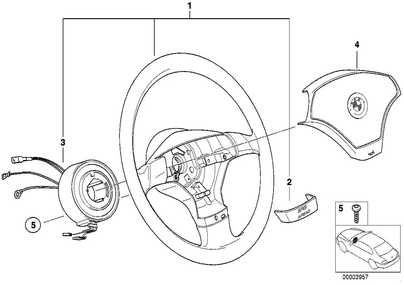 BMW Abdeckung E36 32341093359 - Z3 E36