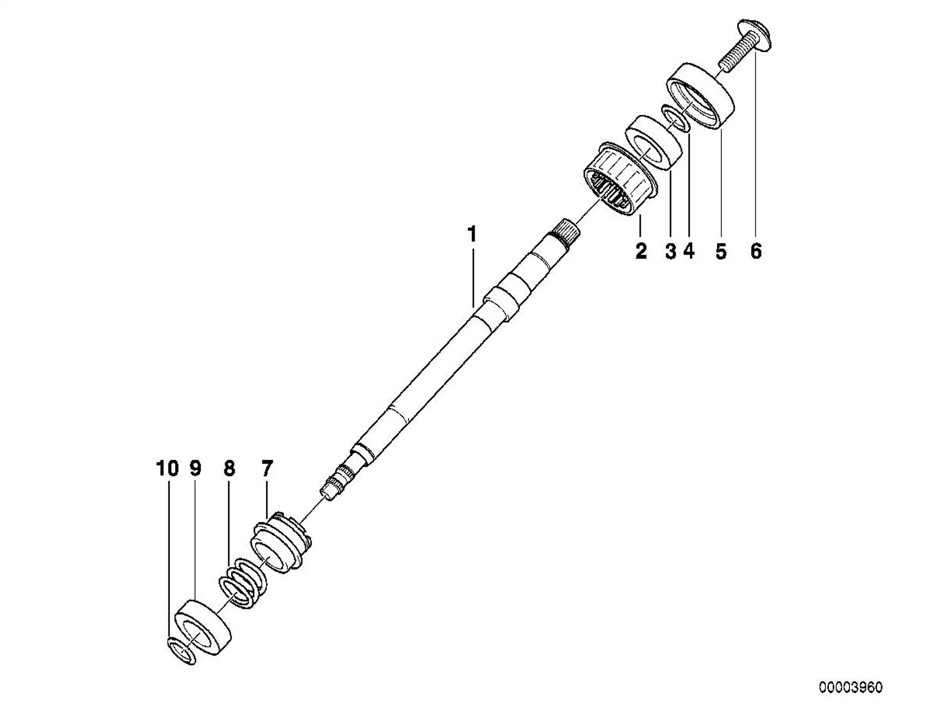 BMW Lenkspindellager Kunststoff E31 E32 E34 E36 E38 E39 E52 E53 32311158835