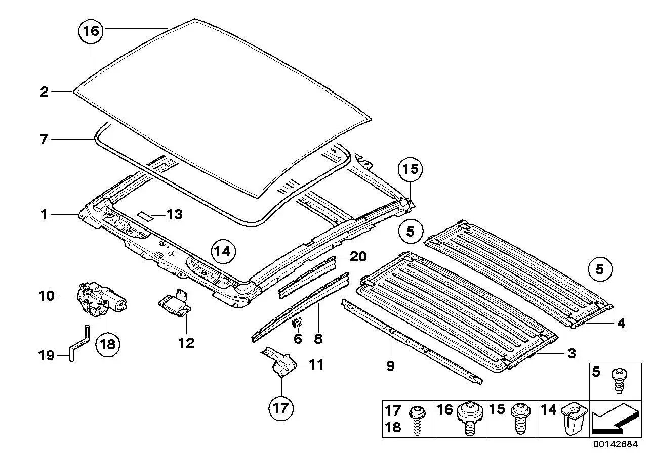 BMW Deckeldichtung E63 54137145706