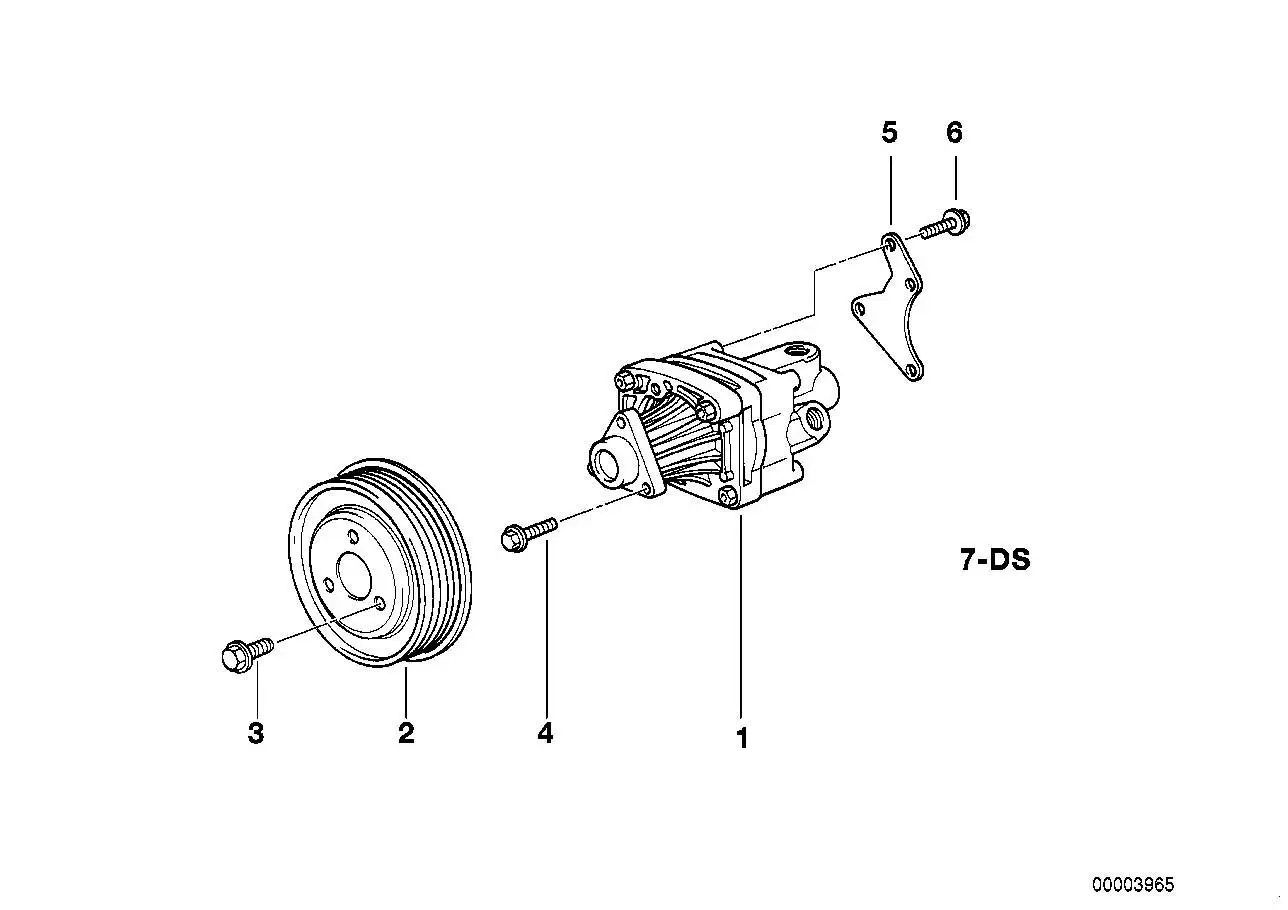 BMW Stützblech E34 E36 32422243628