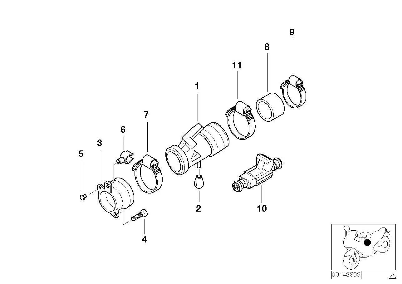 BMW Klemme K30 13711342498 - Bildposition 11