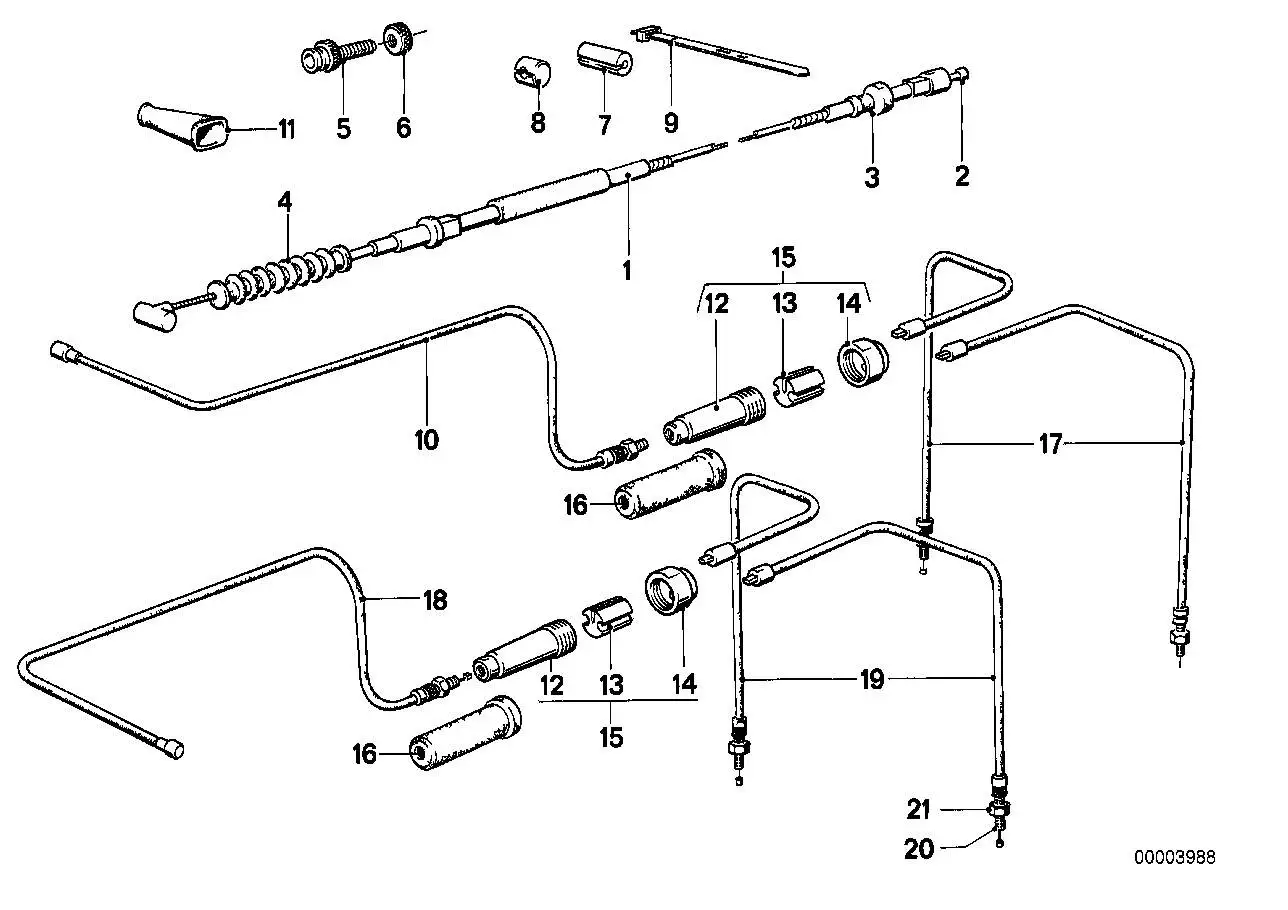 BMW Seilzugverstellung 32731242014 - Bildposition 15