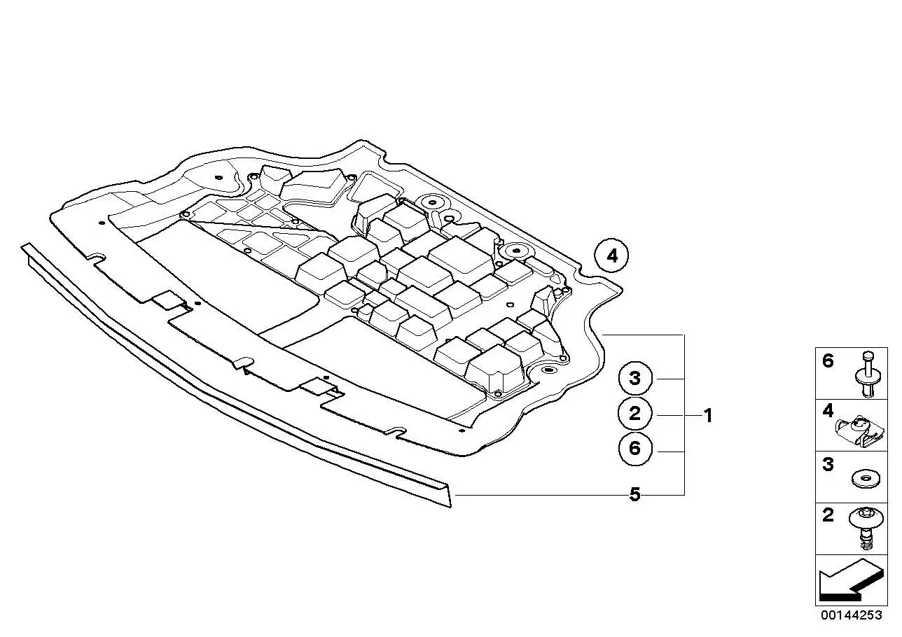 BMW Staulippe vorn 51487120496 - Bildposition 05