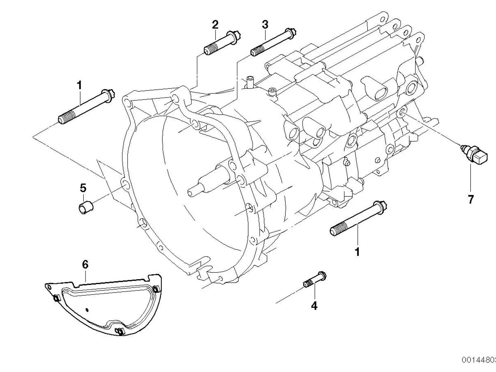 BMW Torxschraube E34 E36 E38 E39 E46 E53 E60 E61 E81 E82 E83 E84 E85 E87 E88 E89 E90 E91 E92 E93 F10 F11 F31 F32 F33 F34 F36 23001222894