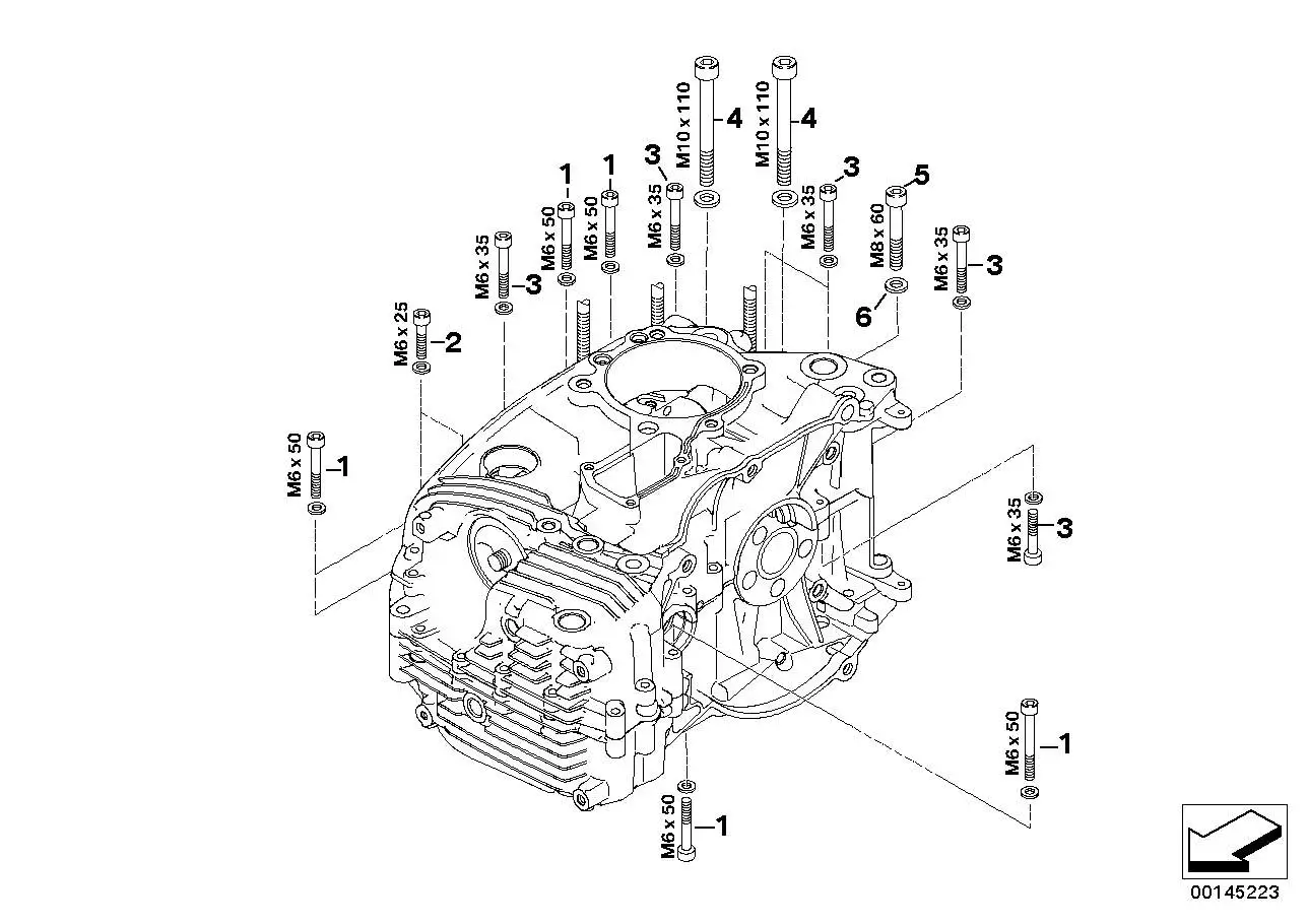 BMW Dichtscheibe A67 A73 K21 K22 K23 K25 K25H K26 K27 K29 K32 K33