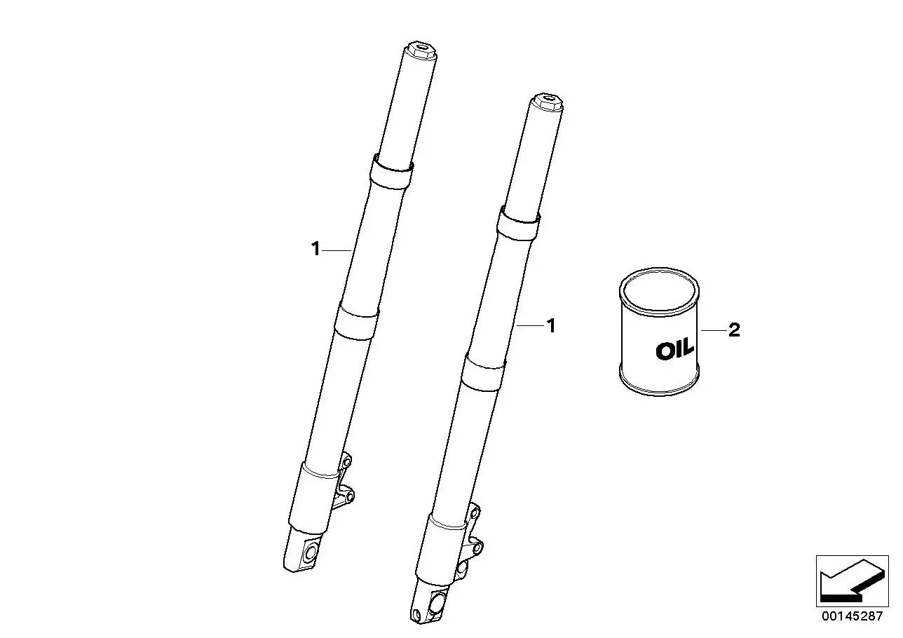 BMW Gabelholm links K28 31427669923
