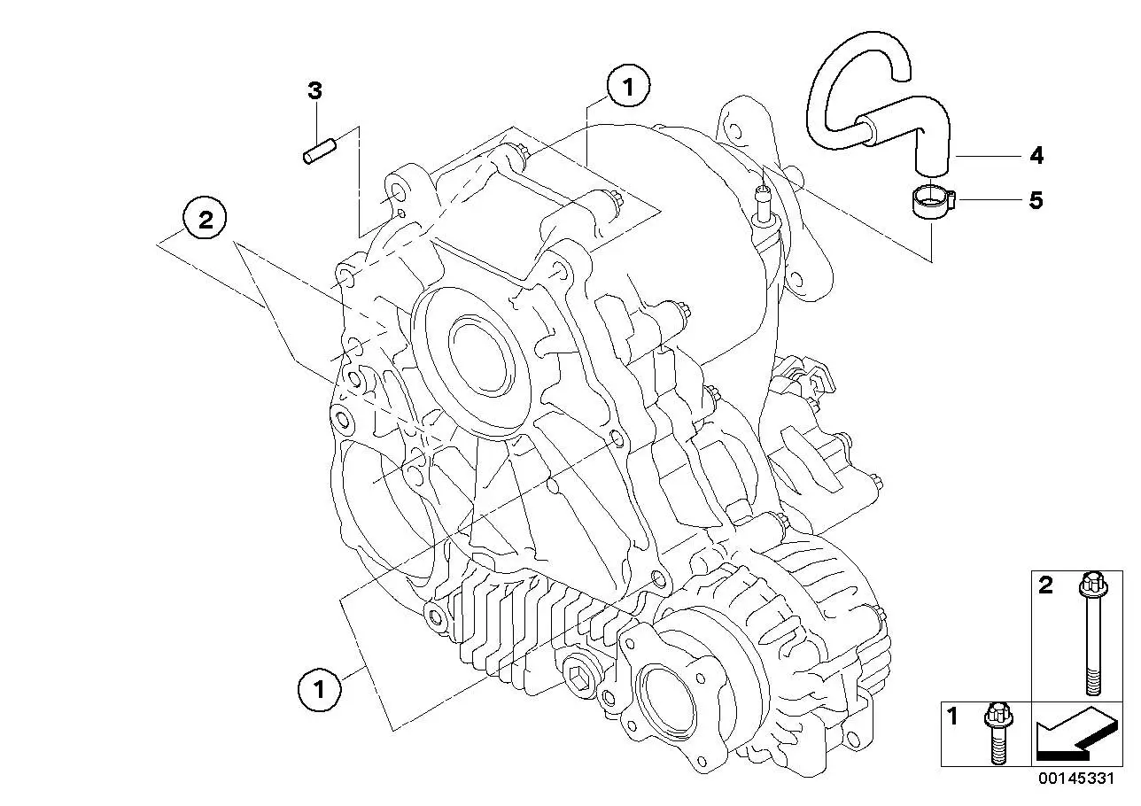 BMW ASA-Schraube E60 E61 E70 E71 E84 E90 E91 E92 F01 F02 F06 F07