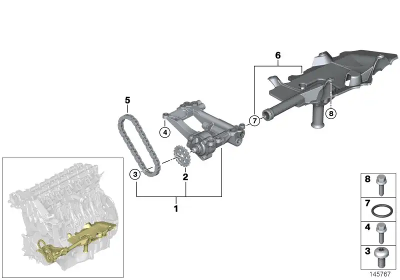 BMW Ansaugrohr mit Dichtung E70 E71 11417796326