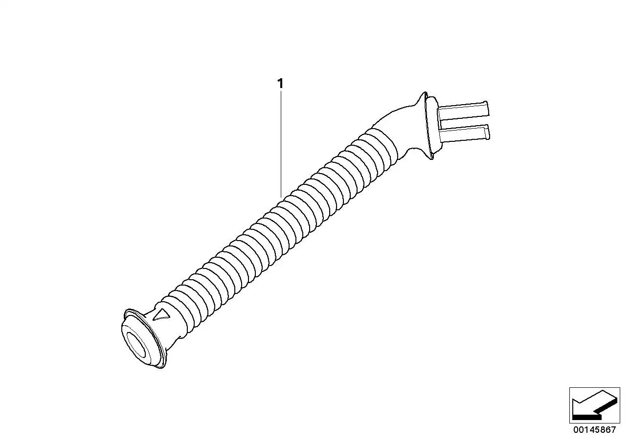 BMW Gummitülle Heckklappe E86 61133448420