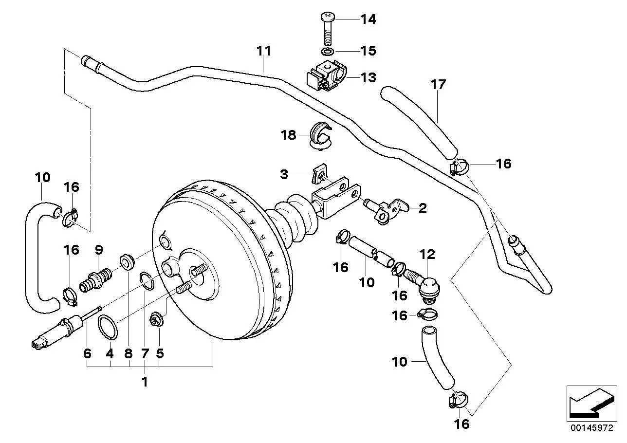BMW Reparatursatz Wegsensor E36 34331182594 - Z3 E36
