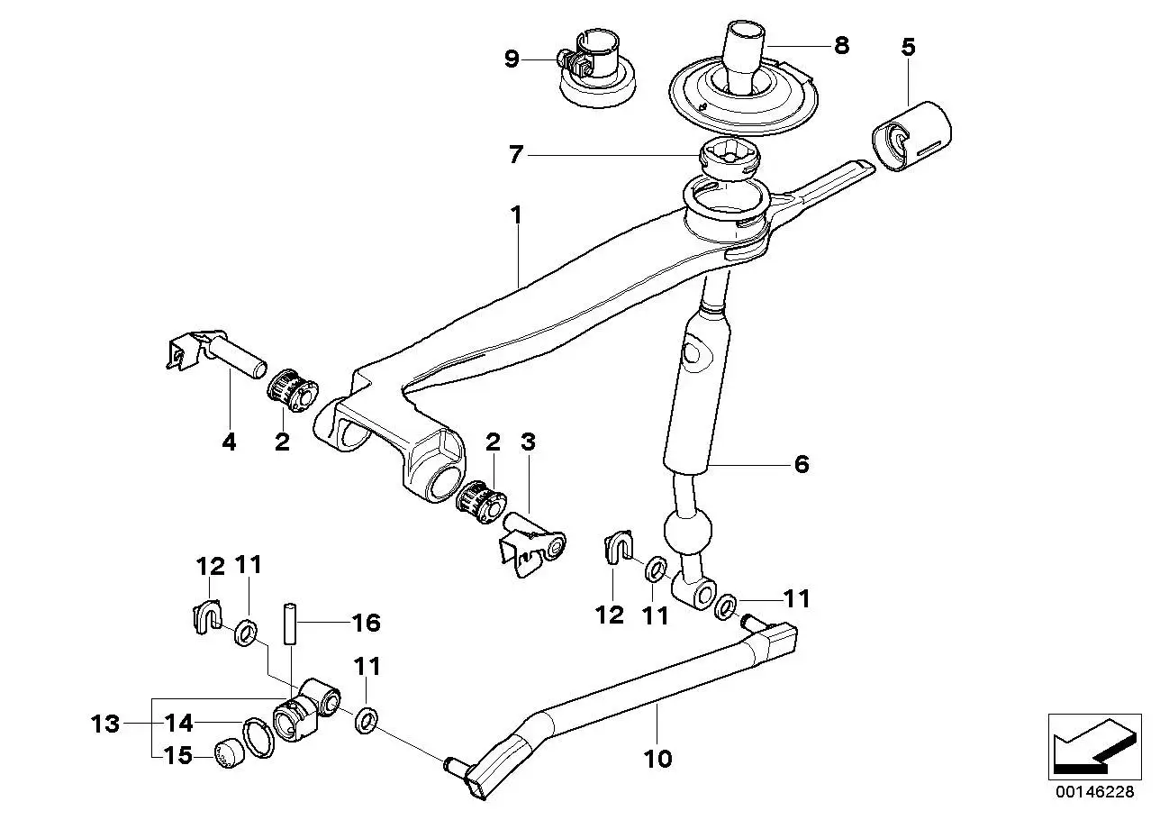 BMW Schwingungstilger E60 E61 E63 E64 25117560580