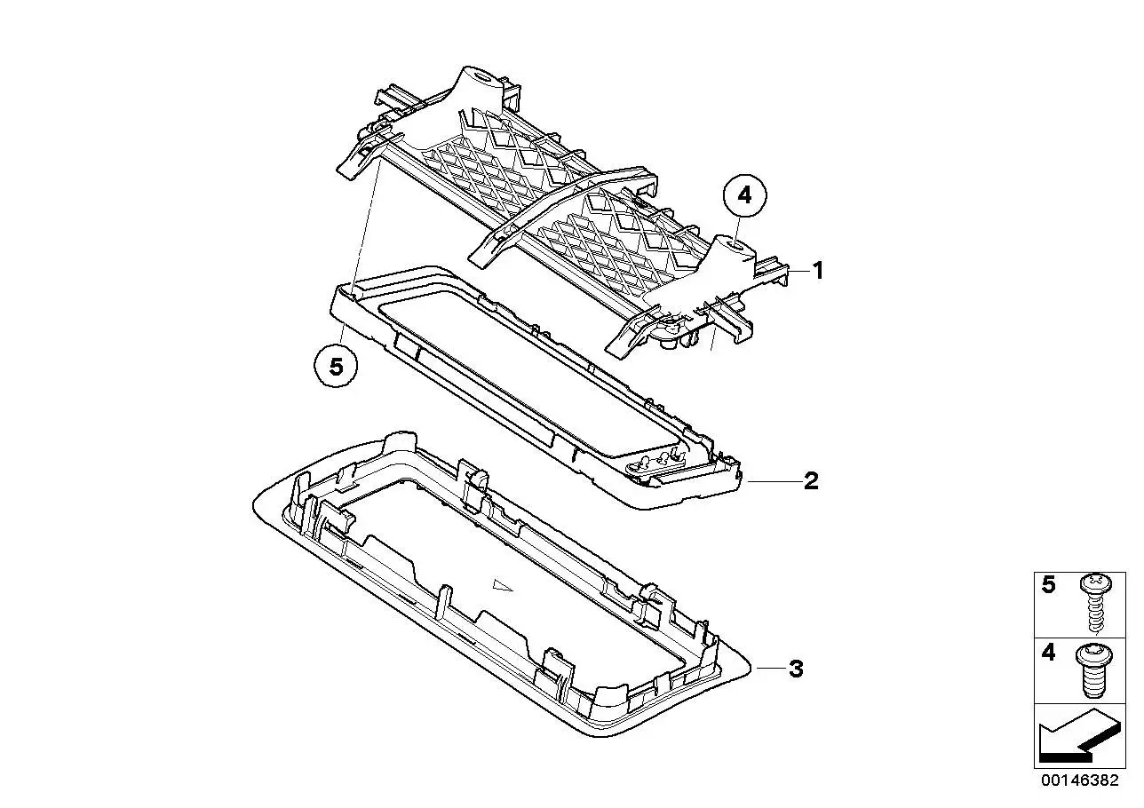 BMW Linsenschraube E38 E39 E61 E91 R50 R53 64111378861