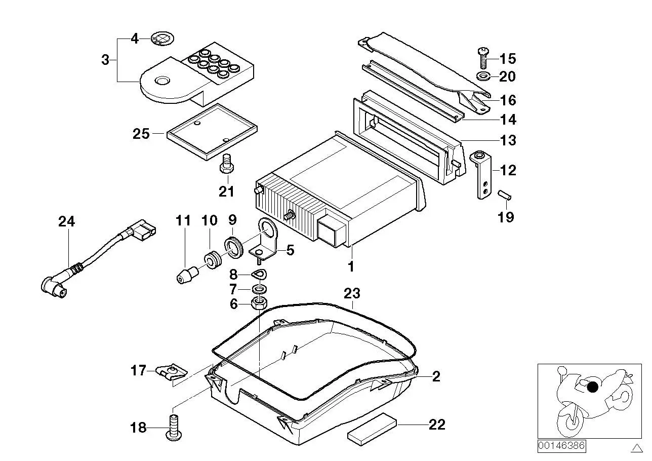 BMW CD-Radio 65127708051