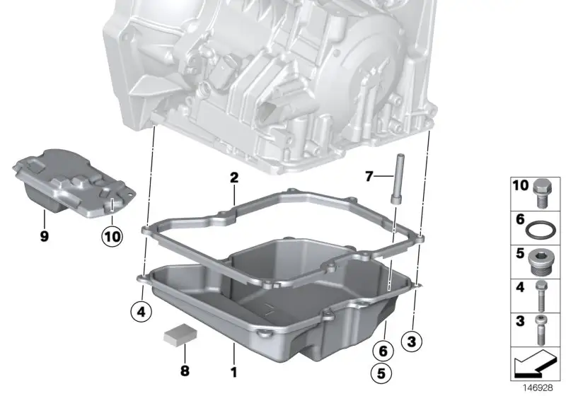 BMW Überlaufrohr R55 R56 R57 R58 R59 R60 R61 24117566357