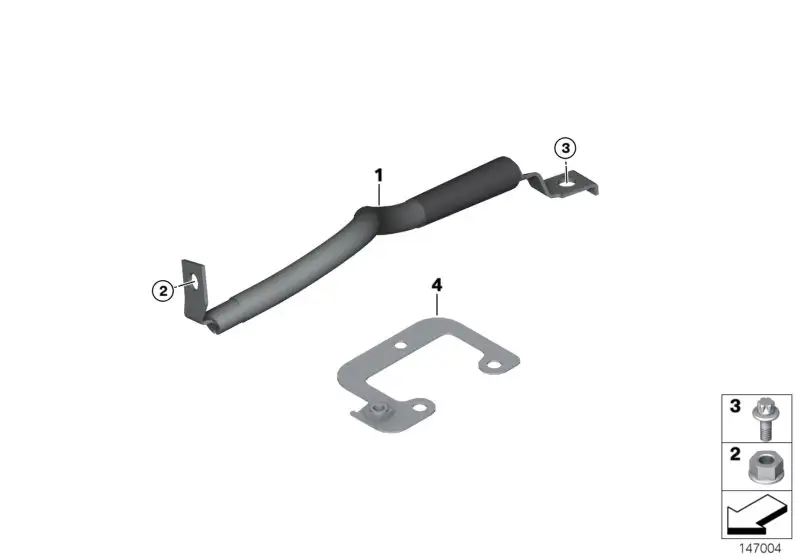 BMW Entstörband E70 E71 F15 F16 F85 F86 12427574962