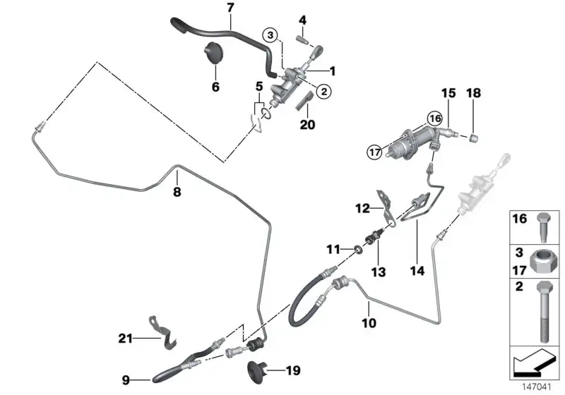 BMW Rohrleitung 21526864477 - Bildposition 08