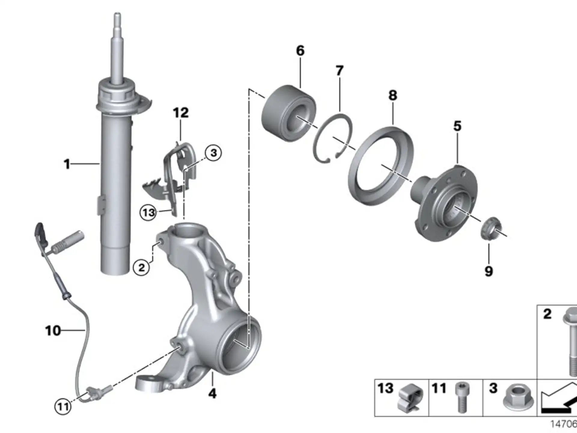BMW Staubschutzmanschette E53 E83 E90 E91 E92 31206751740