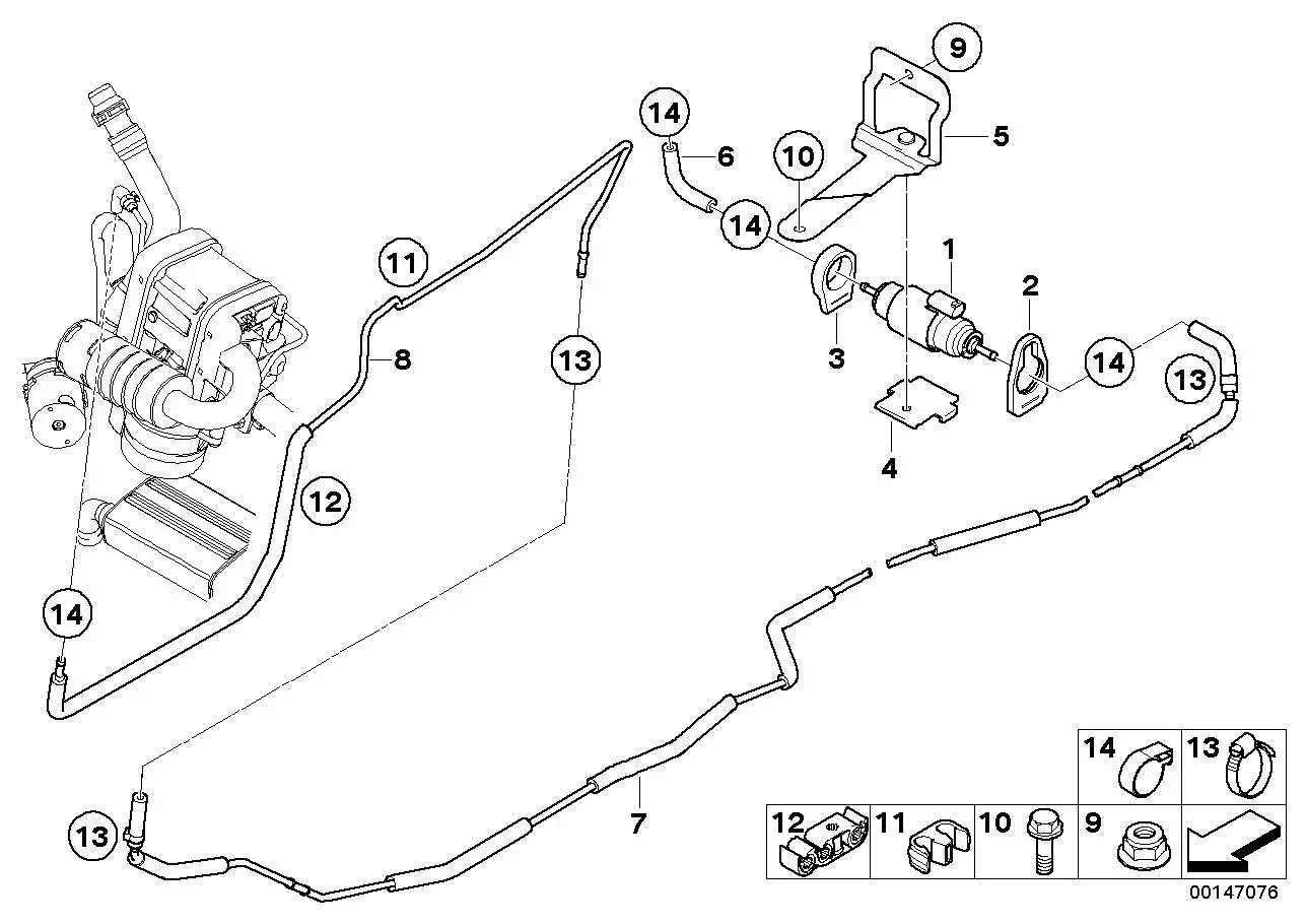 BMW Halter E90 E91 E92 E93 64126953789 - 3er