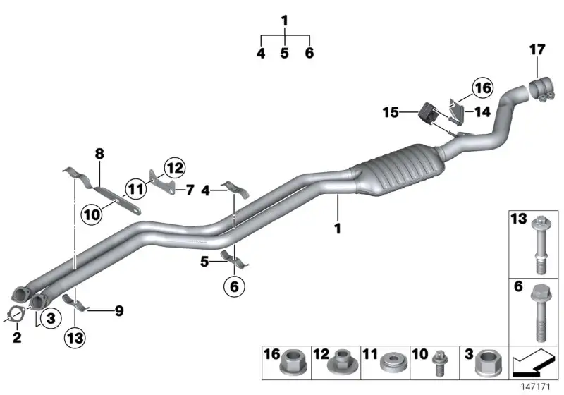 BMW Halter E81 E82 E84 E87 E88 E90 E91 E92 E93 18207549977