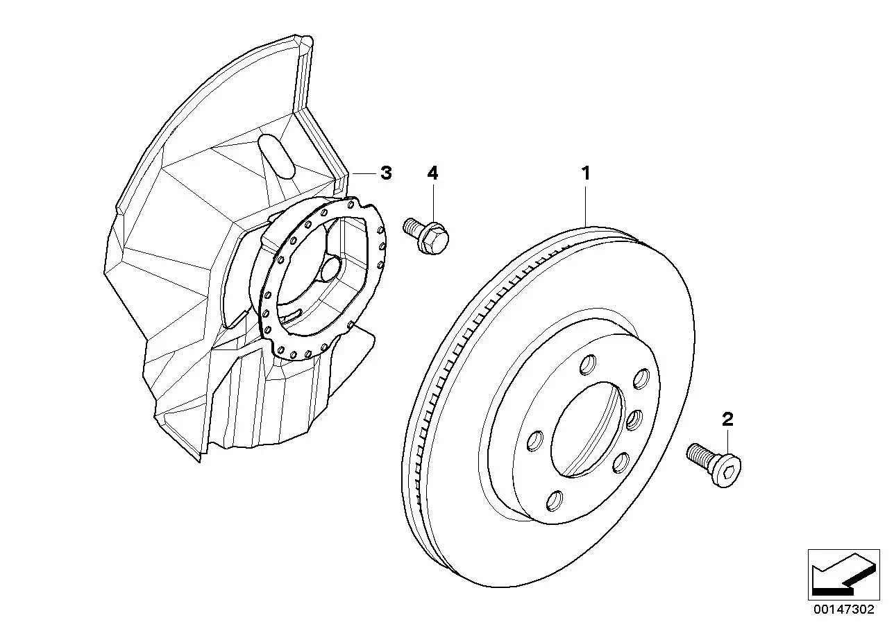 BMW Schutzblech links E46 E85 34116750129 - 3er E46, Z4 E85