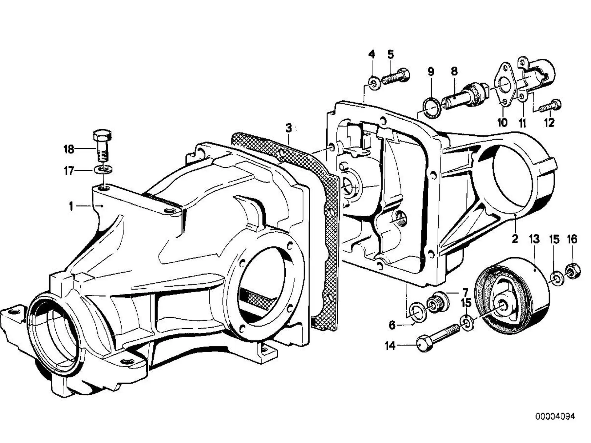 BMW Dichtung asbestfrei E30 E36 33111210428