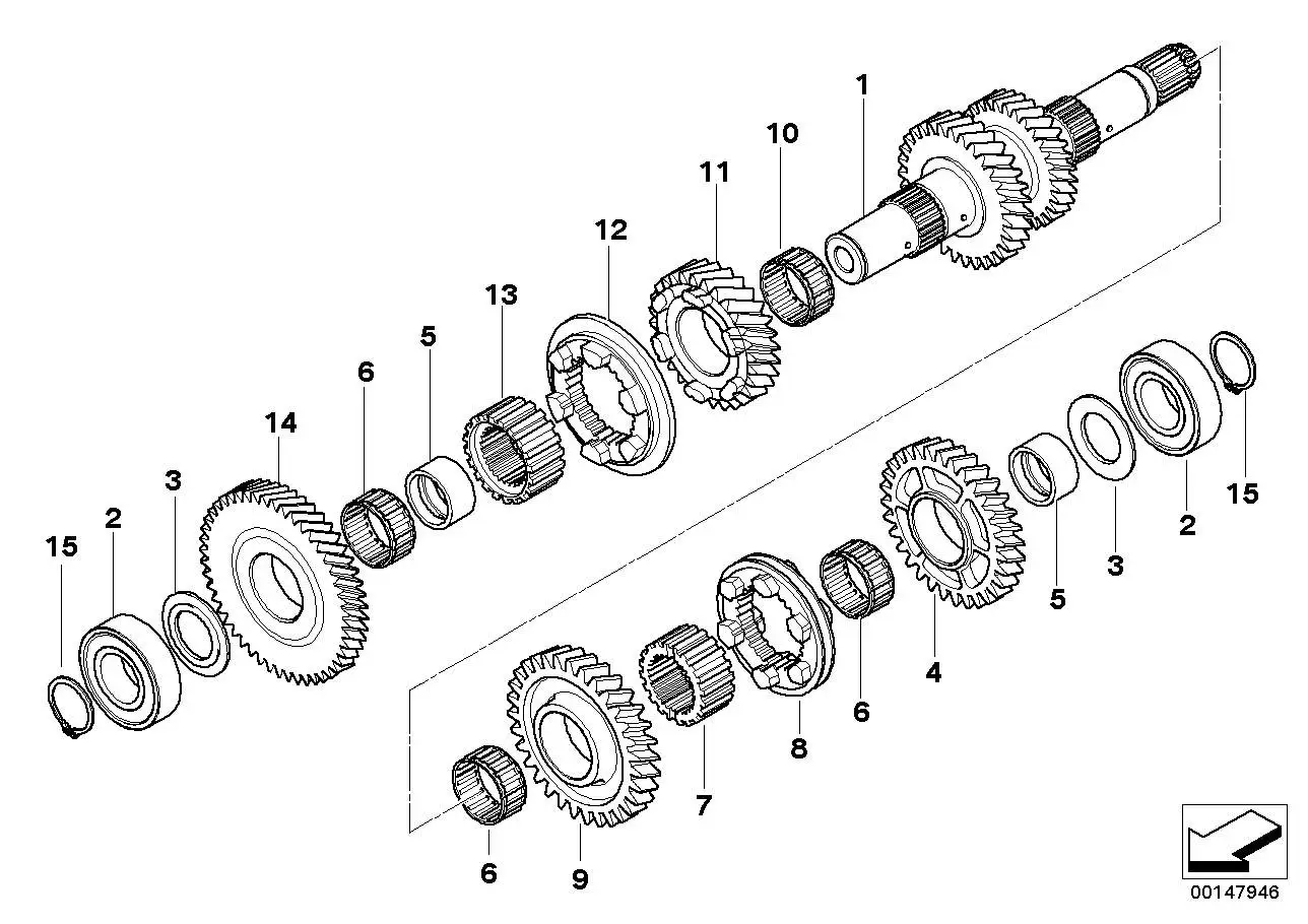 BMW Innenring 23007681340 - Bildposition 05