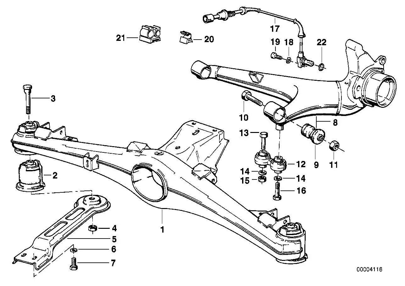 BMW Sechskantschraube E23 E24 E28 E31 07119914848 - 5er E28, 6er