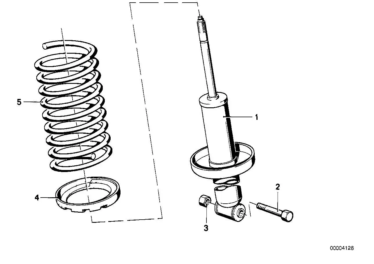 BMW Sechskantschraube E12 E21 E23 E24 E28 E30 E34 07119912666 - B