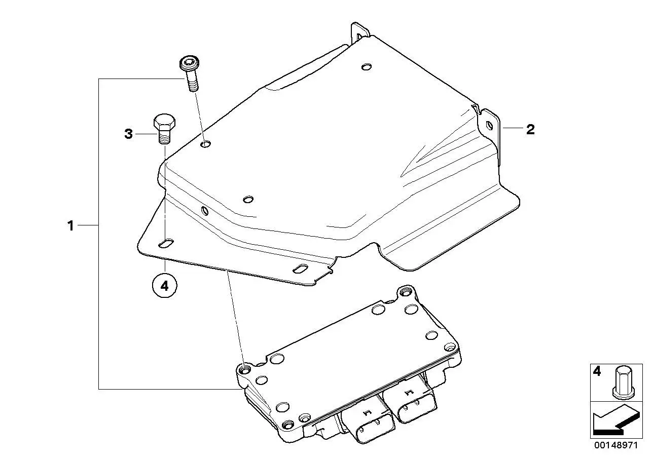 BMW Steuergerät Verteilergetriebe E60 E61 E90 E91 E92 27607607980