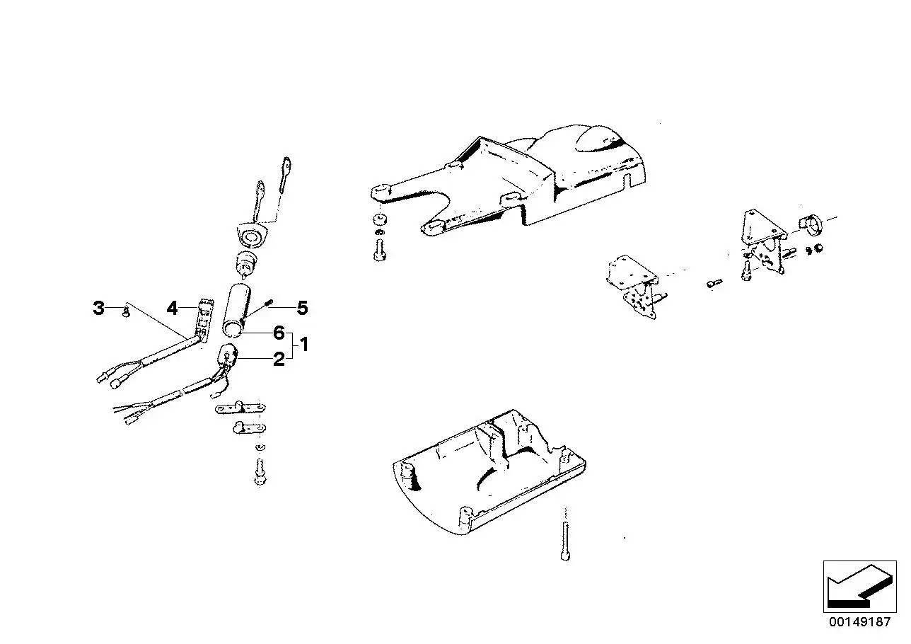 BMW Zündanlassschalter 61321366107 - Bildposition 02