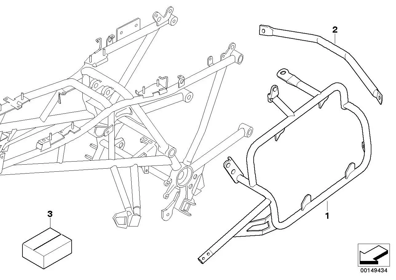 BMW Querrohr 46547695795