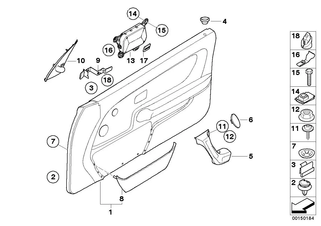 BMW Sechskantmutter E36 51168223113 - Bildposition 12