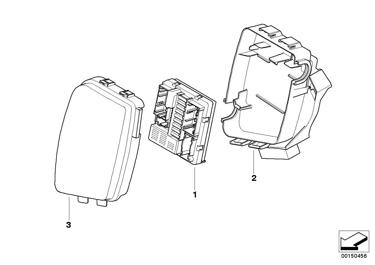 BMW Stromverteilungsmodul 12637560626 - Bildposition 01