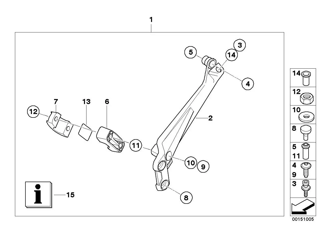 BMW Bundbuchse 46547684695 - Bildposition 05