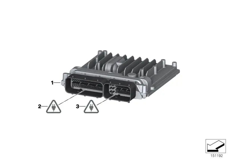 BMW Grundsteuergerät DME E60 E61 12147599881