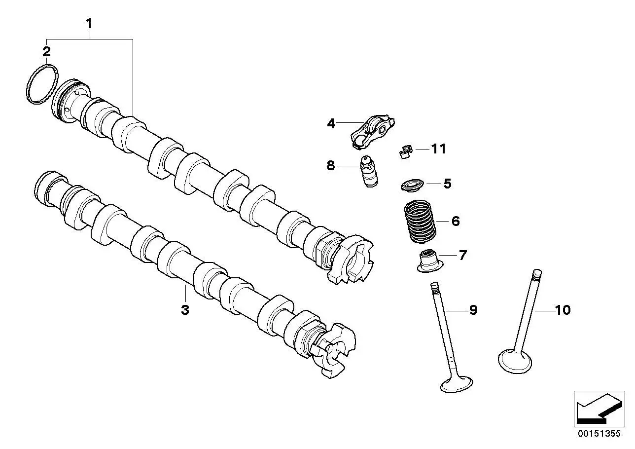 BMW Einlassventil 11347587470 - Bildposition 10