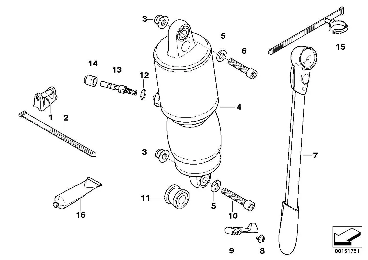 BMW ISA-Schraube K25H 07129902819
