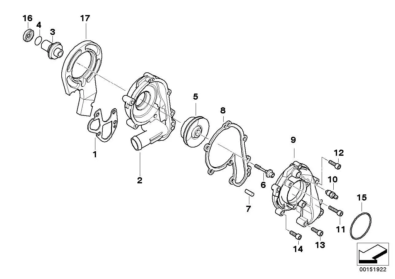BMW O-Ring E12 E21 E28 E30 K40 K43 K44 07119904964 - Bildposition