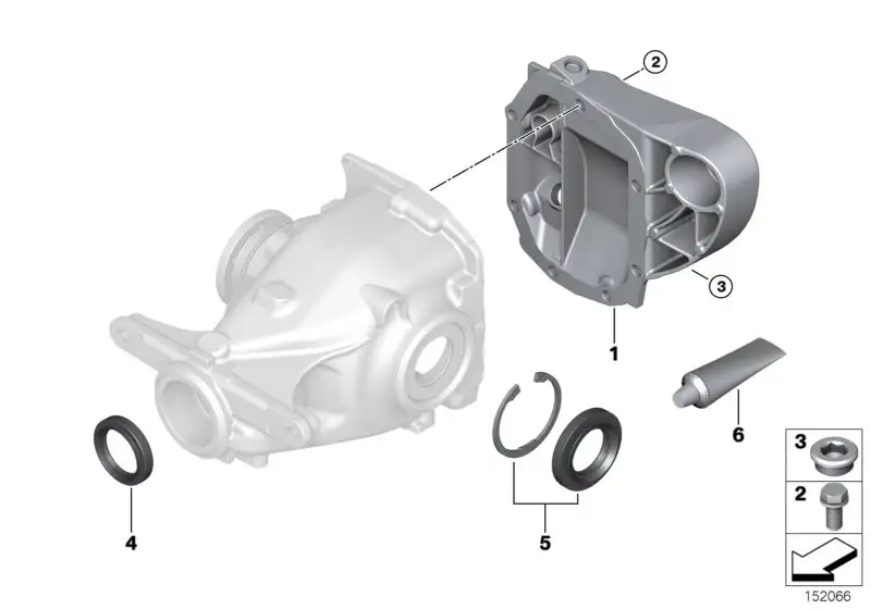 BMW Getriebedeckel E81 E82 E84 E87 E88 E90 E91 E92 E93 3311751840