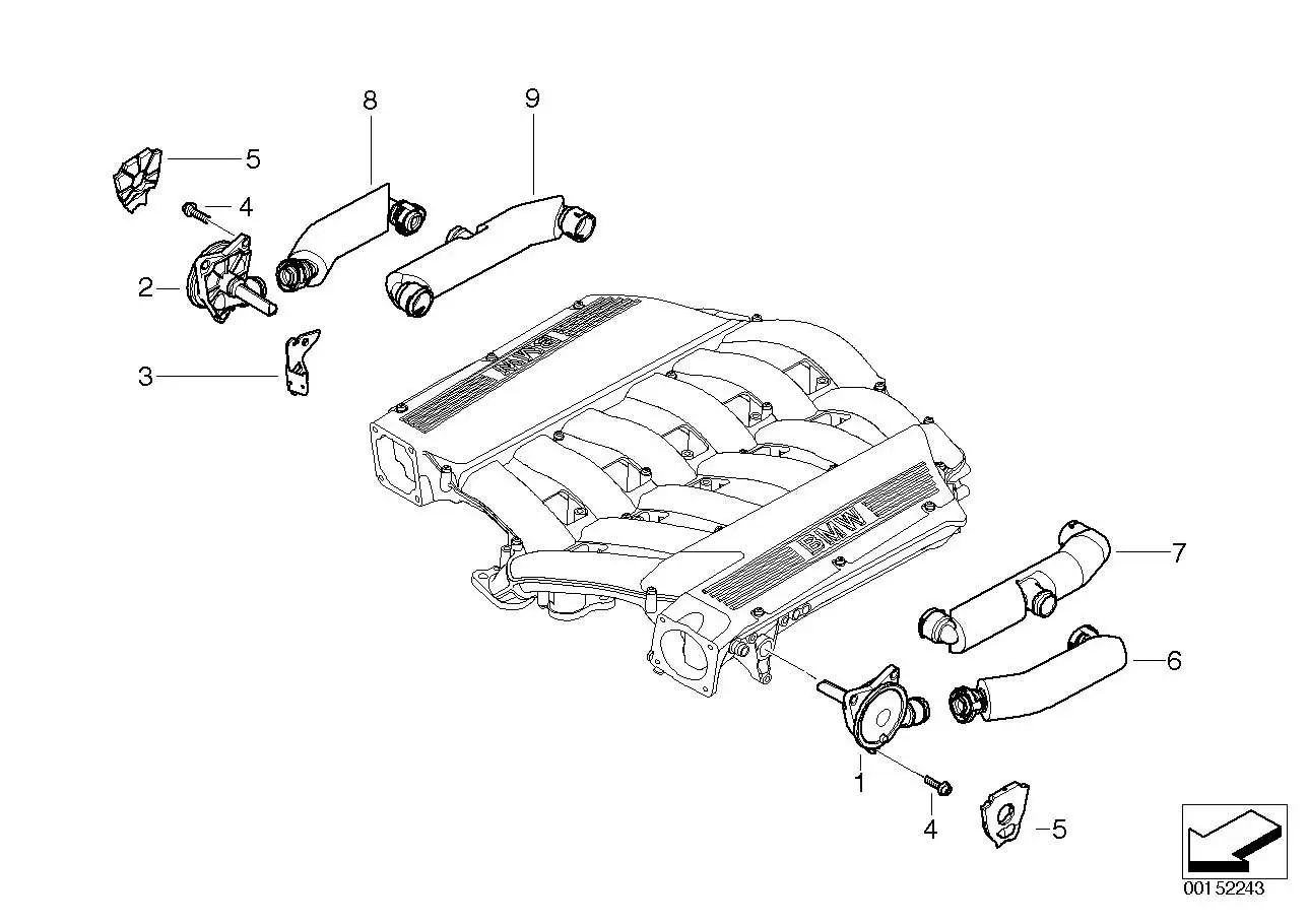 BMW Druckregelventil E65 E66 11617549716 - 7er