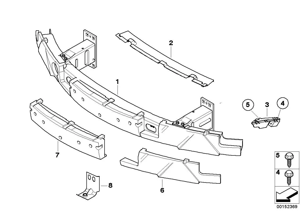BMW Stossabsorber Mitte E63 E64 51117898285