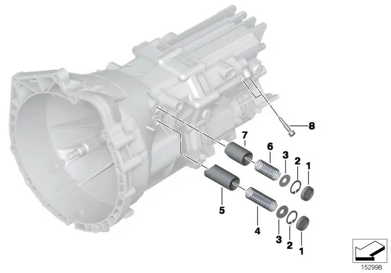 BMW Dichtdeckel E12 E21 E23 E24 E28 E30 E31 E32 E34 E36 E38 E39 E