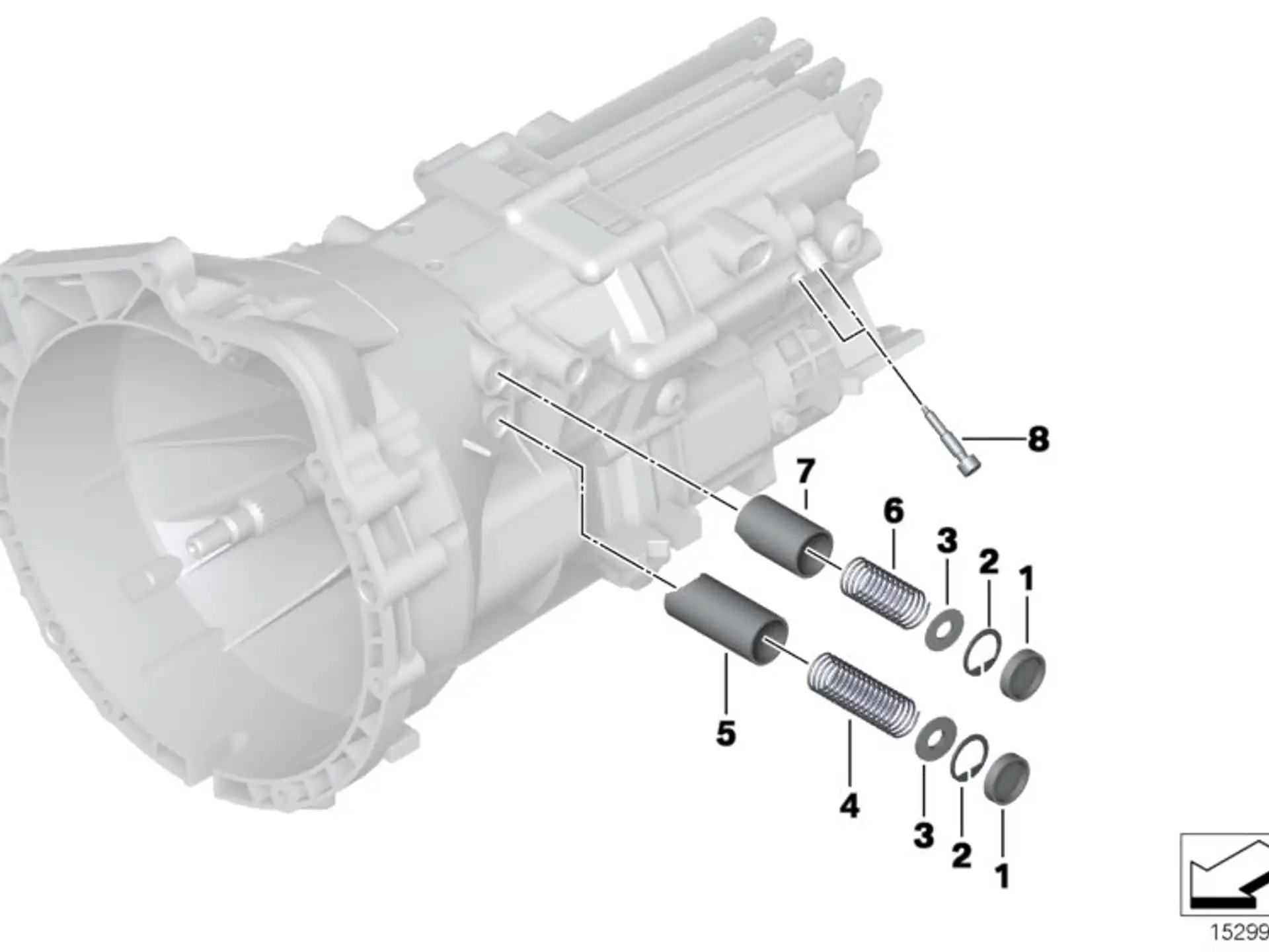 BMW Sicherungsring E30 E12 E23 E24 E28 E31 E32 E34 E36 E38 E39 E46 E52 E60 E61 E81 E82 E84 E85 E87 E88 E89 E90 E91 E92 E93 F10 F11 F20 F21 F22 F23 F30 F31 F32 F33 F34 F36 07119934624