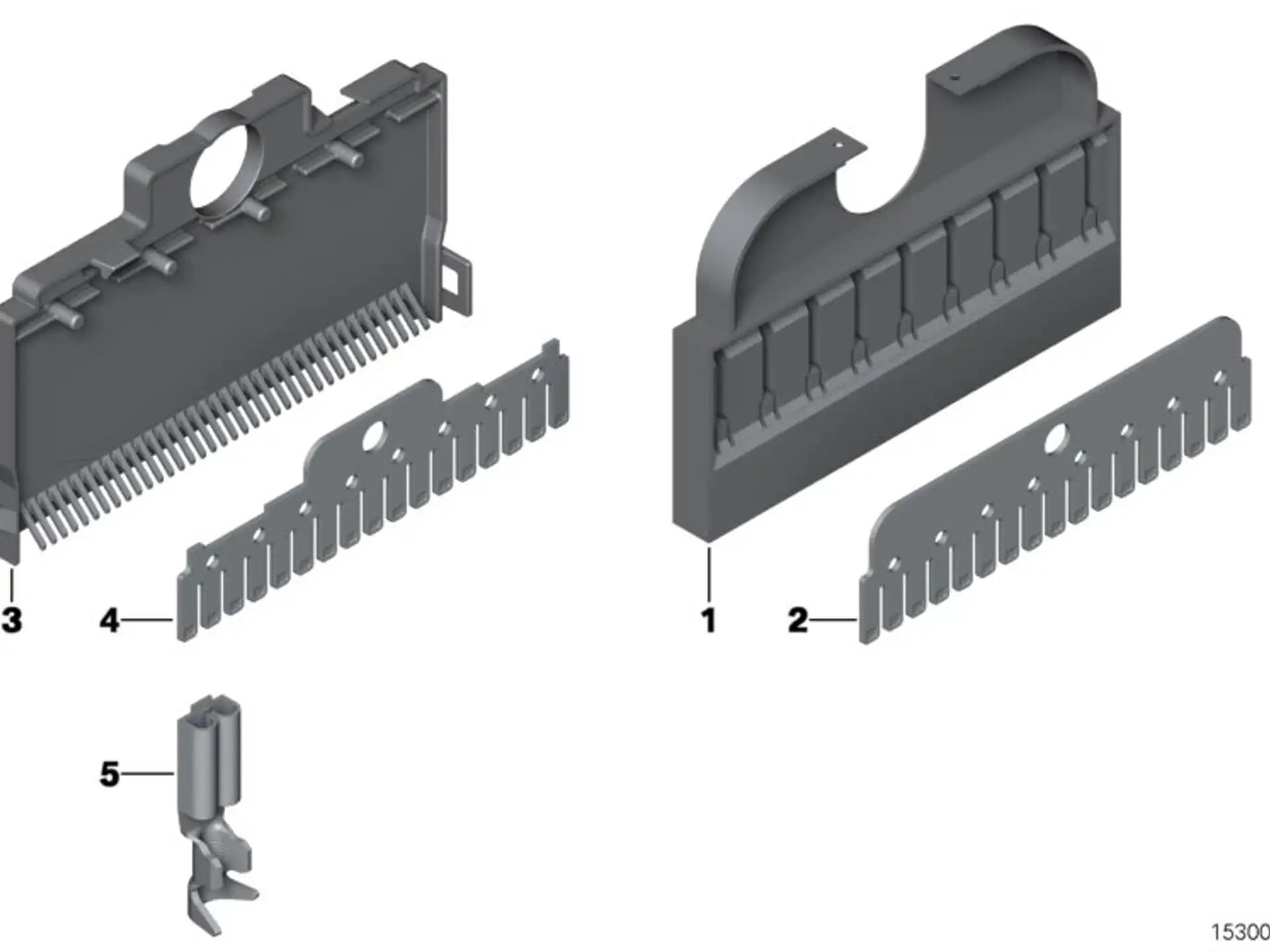BMW Flachsteckkontakt Kammverbinder E36 E38 E39 E46 E52 E53 E60 E61 E63 E64 E65 E66 E70 E71 E72 E81 E82 E83 E84 E85 E86 E87 E88 E89 E90 E91 E92 E93 F01 F02 F04 F06 F07 F10 F11 F12 F13 F15 F16 F20 F21 F22 F23 F25 F26 F30 F31 F32 F33 F34 F36 F39 F44 F45 F46