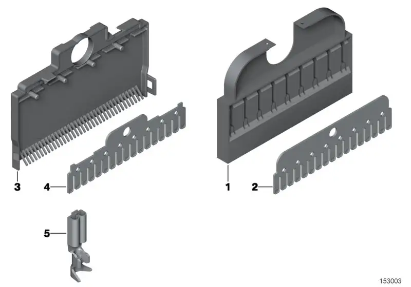 BMW Isoliergehäuse Kammverbinder E81 E82 E84 E87 E88 E89 E90 E91