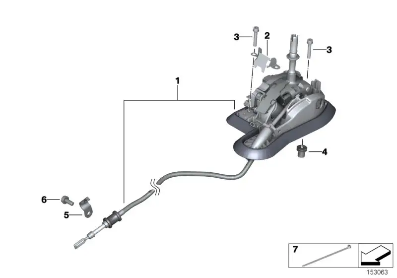 BMW Schaltung Steptronic 25168624168