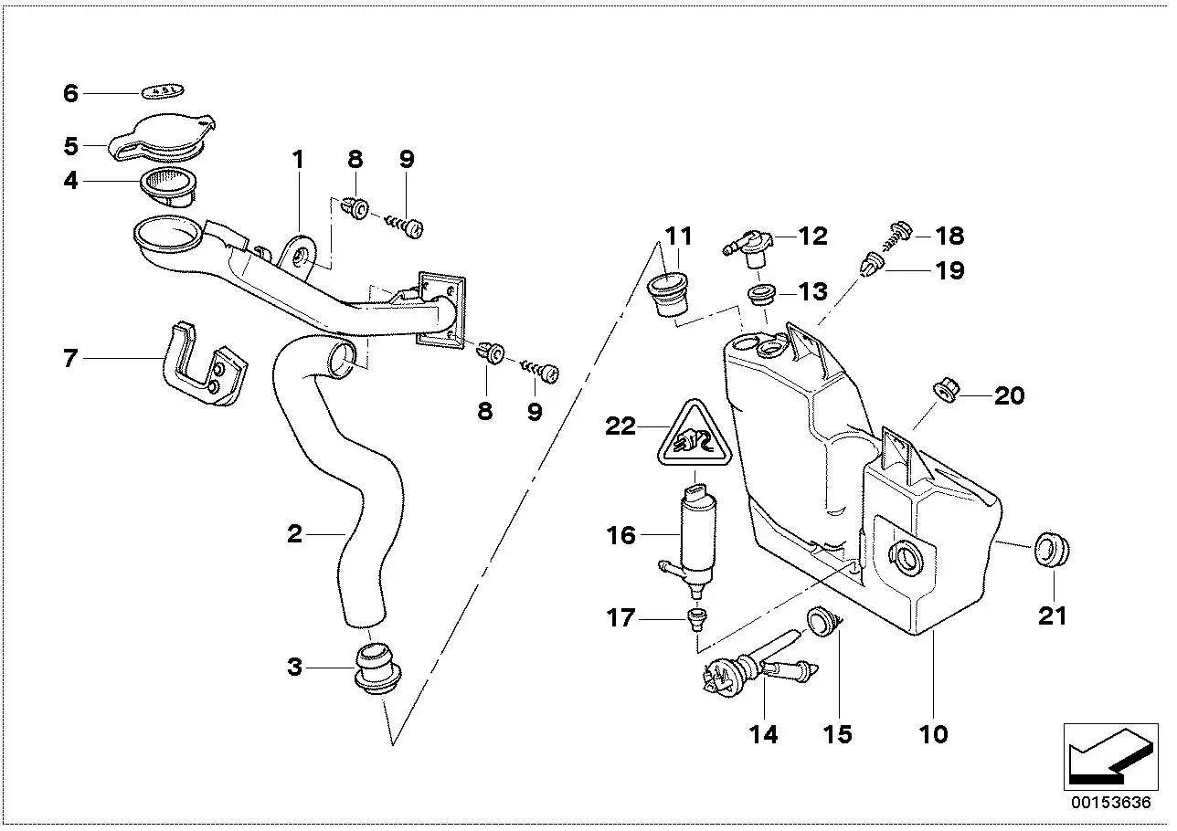 BMW Aufkleber Behälterfüllmenge E38 61668361560