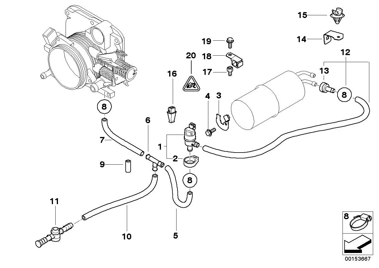 BMW Halter E39 13901707938